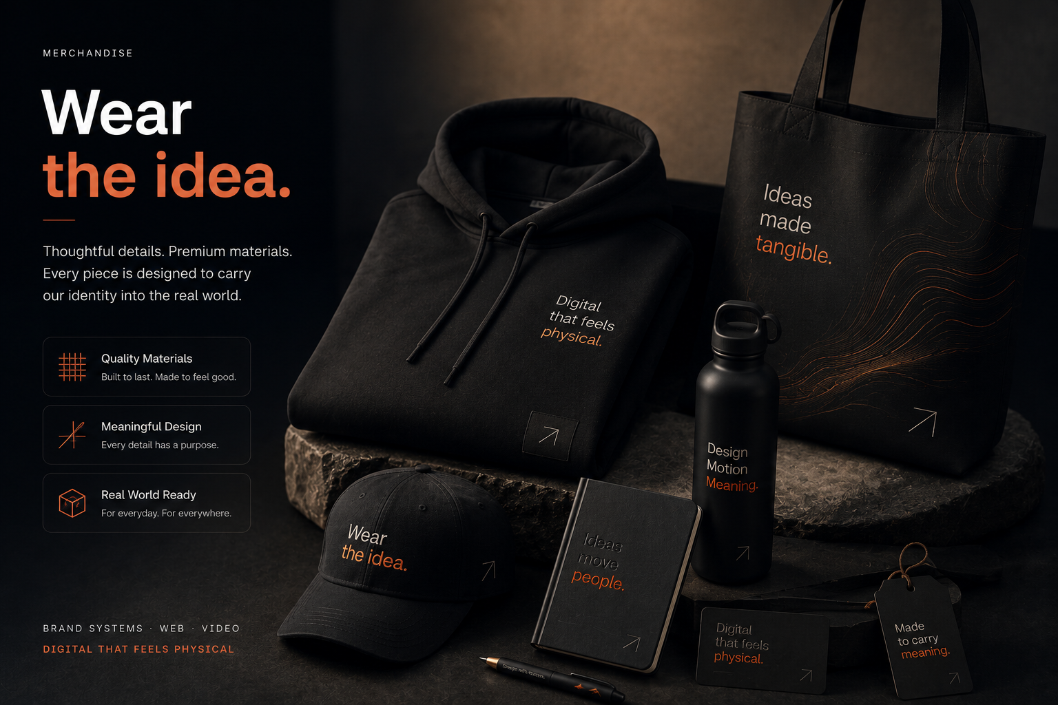 Merchandise display with wearable printed products